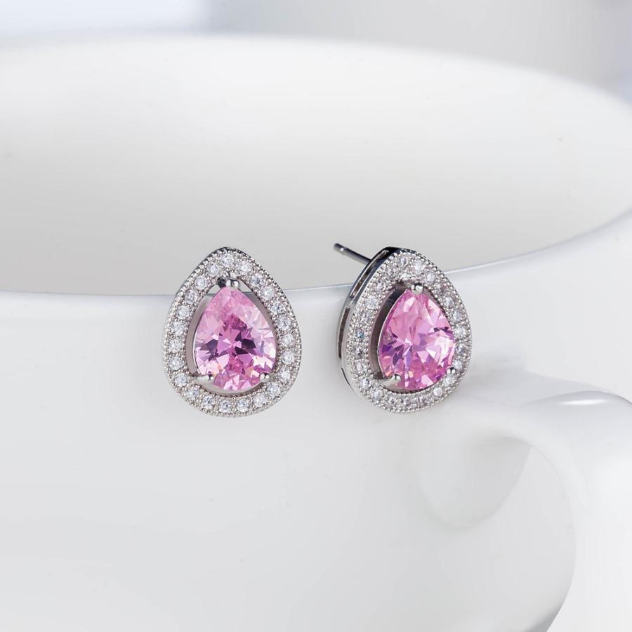 Creative Jewelry ins Feng Shui Drop Zircon Fashion Korean Edition Earrings Earrings Women's Accessories Trend Jewelry
