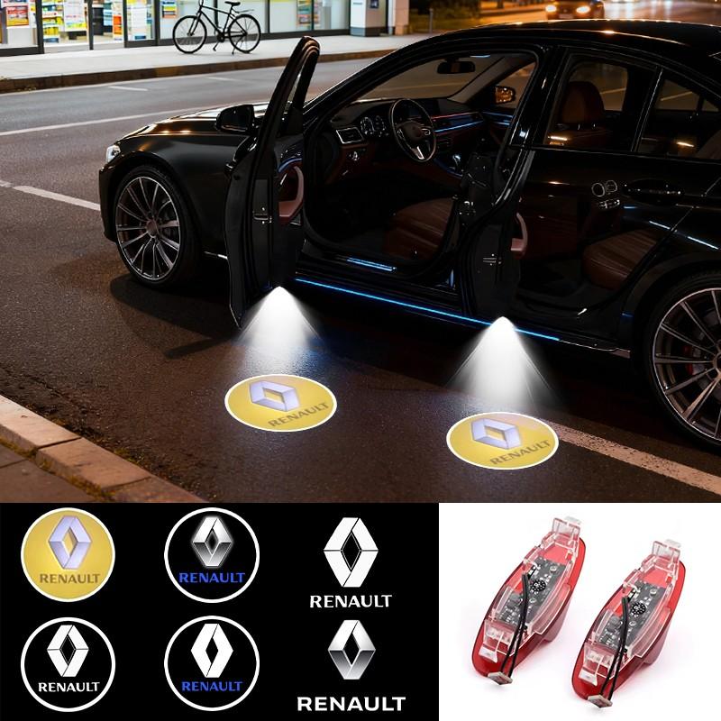 2pcs/4pcs  Renault Car Door Lights, Welcome Projection Lamp, High-Definition Non-Fading, Fits Megane Laguna Latitude Talisman, Car Interior Decor