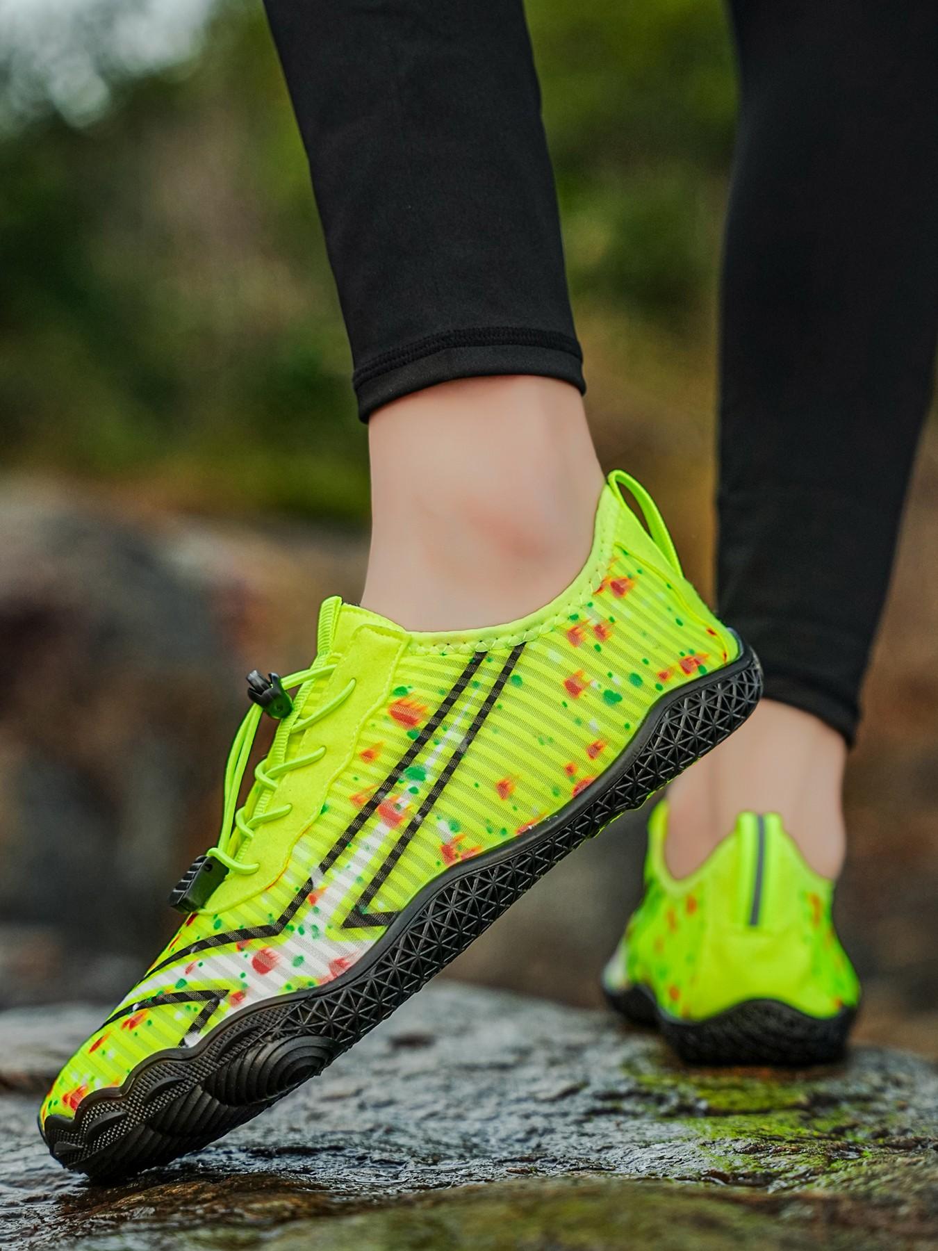 Professional Anti-Slip Quick-Dry Hiking Shoes, Men's Breathable Outdoor Water Sports Sneakers, Shock-Absorbing Soft Sole Beach Shoes