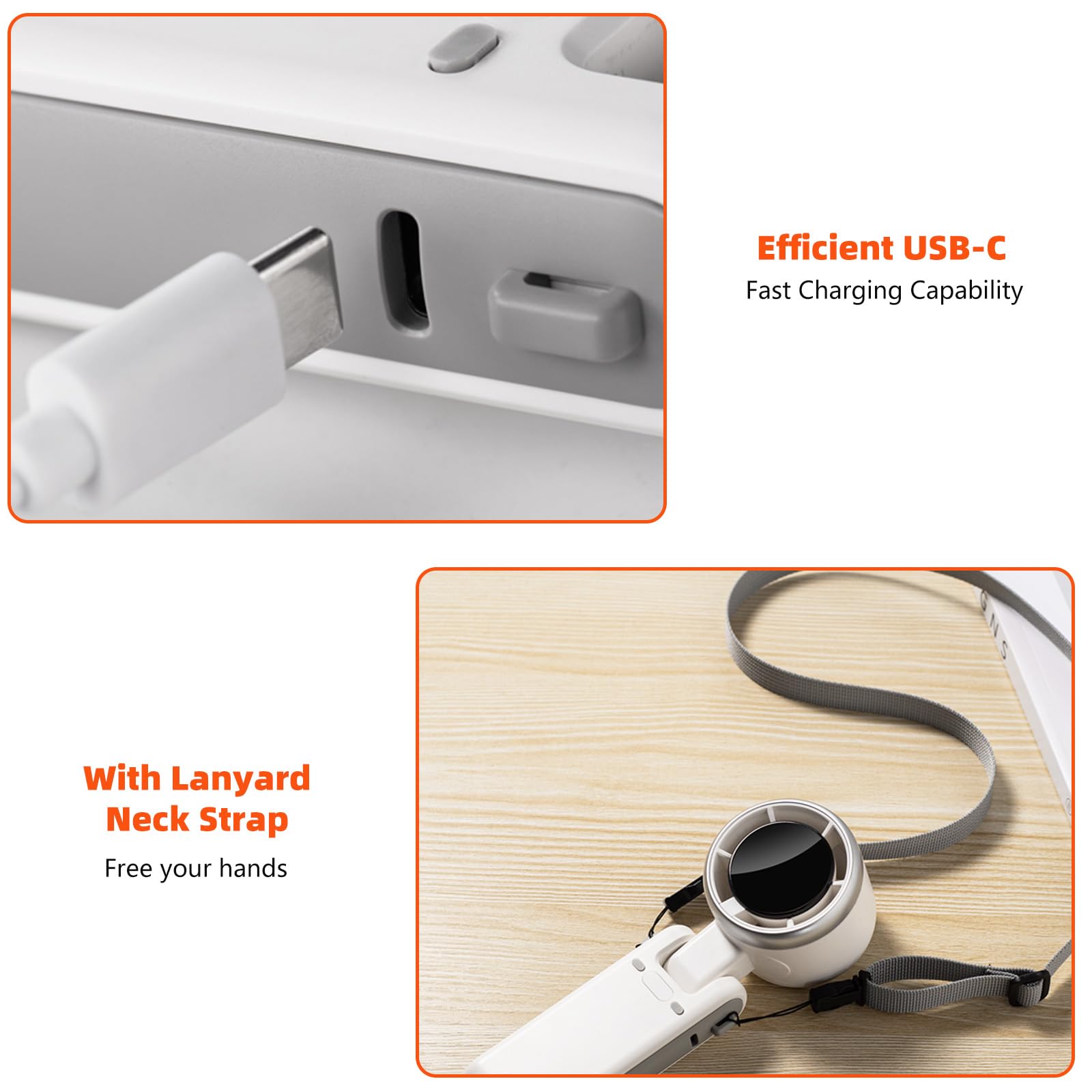 Portable 3-in-1 Turbo Mini Fan - 180° Foldable Handheld Fan with 3600mAh Battery & LED Display, 5 Speed Settings - Personal Cooling Fan for Travel, Outdoor, Home Use