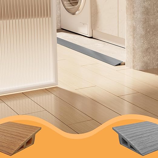 Height 20Mm~23Mm Self-Adhesive Threshold Ramp Carpet Edges Strip, Door Edges Decorative Strip, Self-Adhesive Pvc Threshold Protector, Suitable For Carpet, Flooring, And Tile Door Threshold Ramps