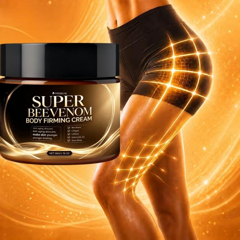 Shaping & Firming Body Cream – Body Care, Bee Venom Anti-Aging Moisturizer, Collagen Caffeine 50g