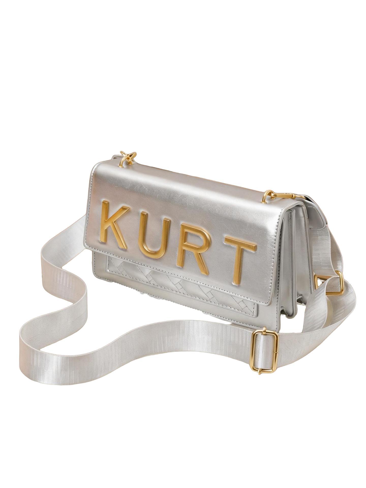 New Fashion Casual Custom Letter Metal Buckle Crossbody Shoulder Bag, Modern Solid PU Material, All Season Accessory for Women
