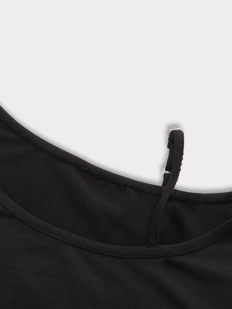 A teenage girl's off-shoulder top and wide-leg casual trousers; a loose-fitting, oversized casual long-sleeved top with a letter print paired with loose-fitting drawstring trousers; soft, suitable for women, and versatile.