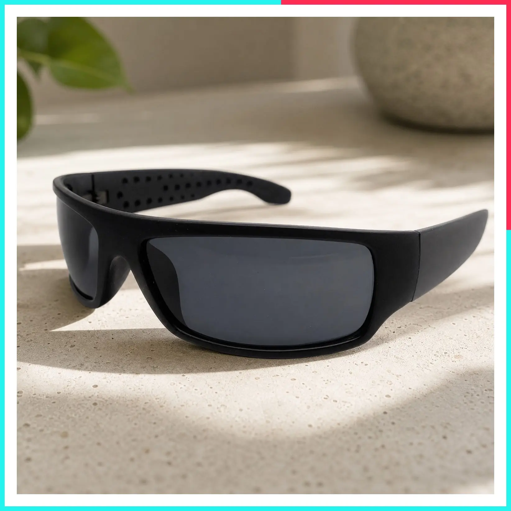 Hardcore Gangster Cholo Style Narrow Rectangular Sunglasses