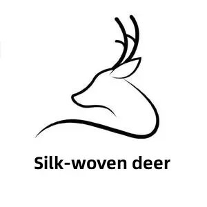 silk-woven deer shop logo