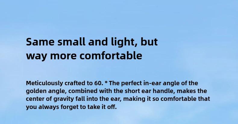 TWS Bluetooth 5.3 Wireless Earbuds In-Ear Earphones for Sports Gaming Office Work