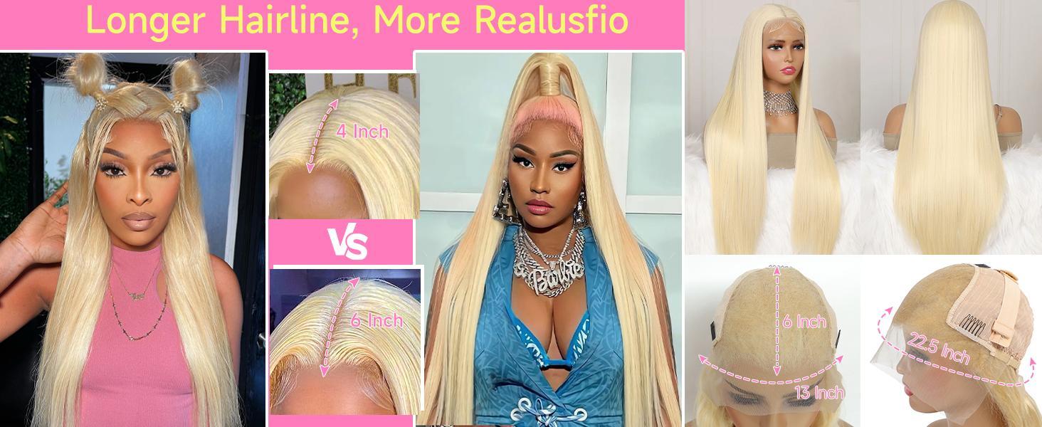GK 13x6 613 Blonde Lace Front Wig Human Hair Straight 180 density Pre Plucked Baby Hair Glueless Wigs For Women #SoHoChic #TikTokShopBackToSchool GK 13x6 613 Blonde Lace Front Wig Human Hair Straight 180 density Pre Plucked Baby Hair Glueless Wigs For Women #SoHoChic #TikTokShopBackToSchool