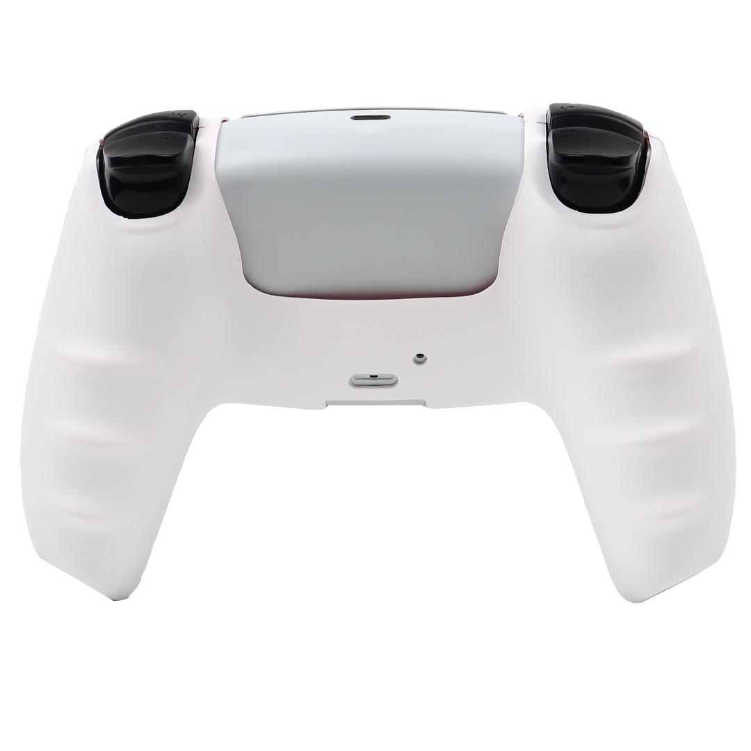 Soft Silicone Protective Case Cover For Playstation 5 Controller Skin Gamepad Games Accessories For PS5 Control with Joystick Caps Thumb Grip
