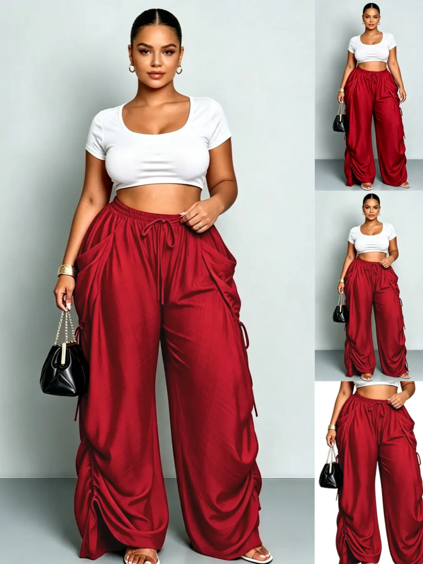 Bright red