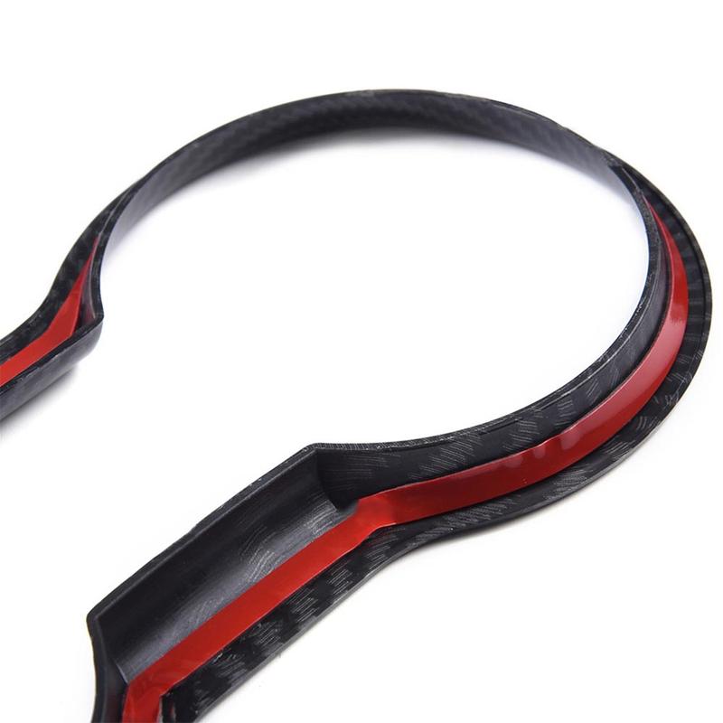 CROSSDESIGN CUP HOLDER COVER FIT FOR FORD MUSTANG 2015+ INTERIOR TRIM MOLDING-T