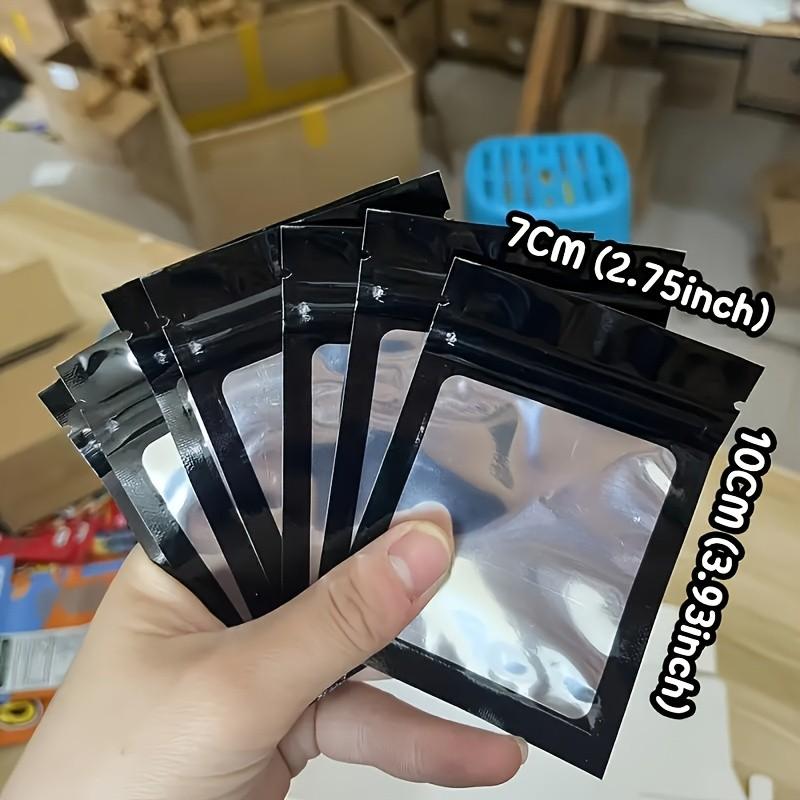 20/50pcs Smell Proof Mylar Bags with Cartoon Print, Resealable Foil Pouches, Reusable Storage Bags for Party Favors