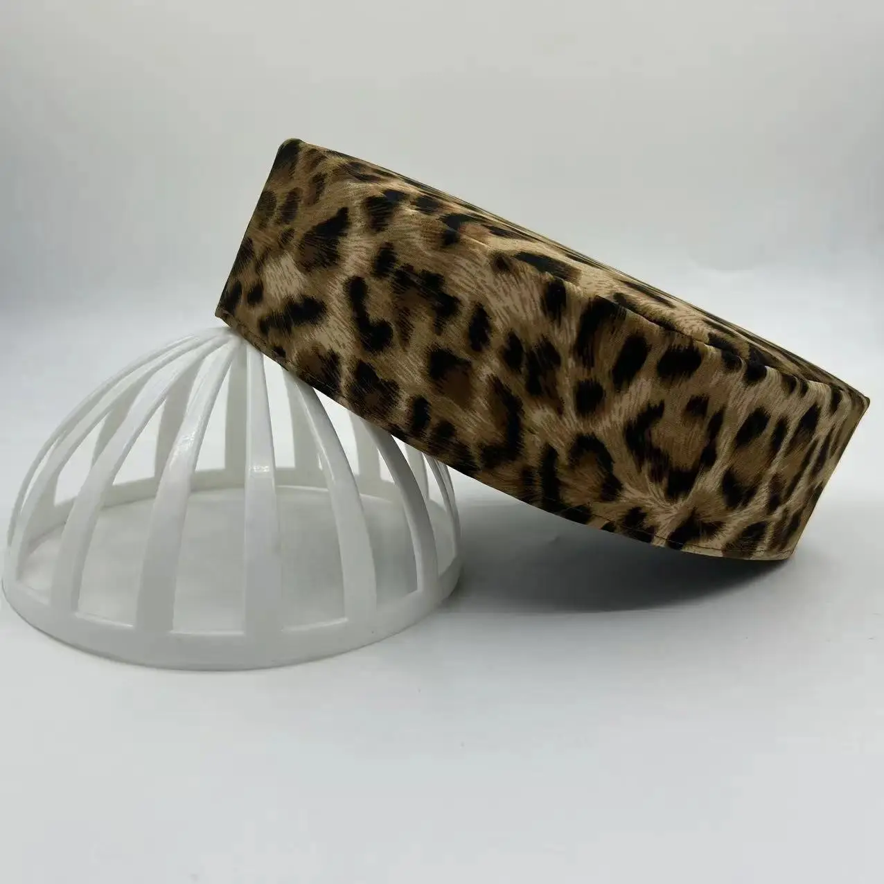 Leopard Print Boat Caps For Men Women Hat Muslim Malaysian Prayer Kufi Kippah Islamic Saudi Arabia Turban 03629