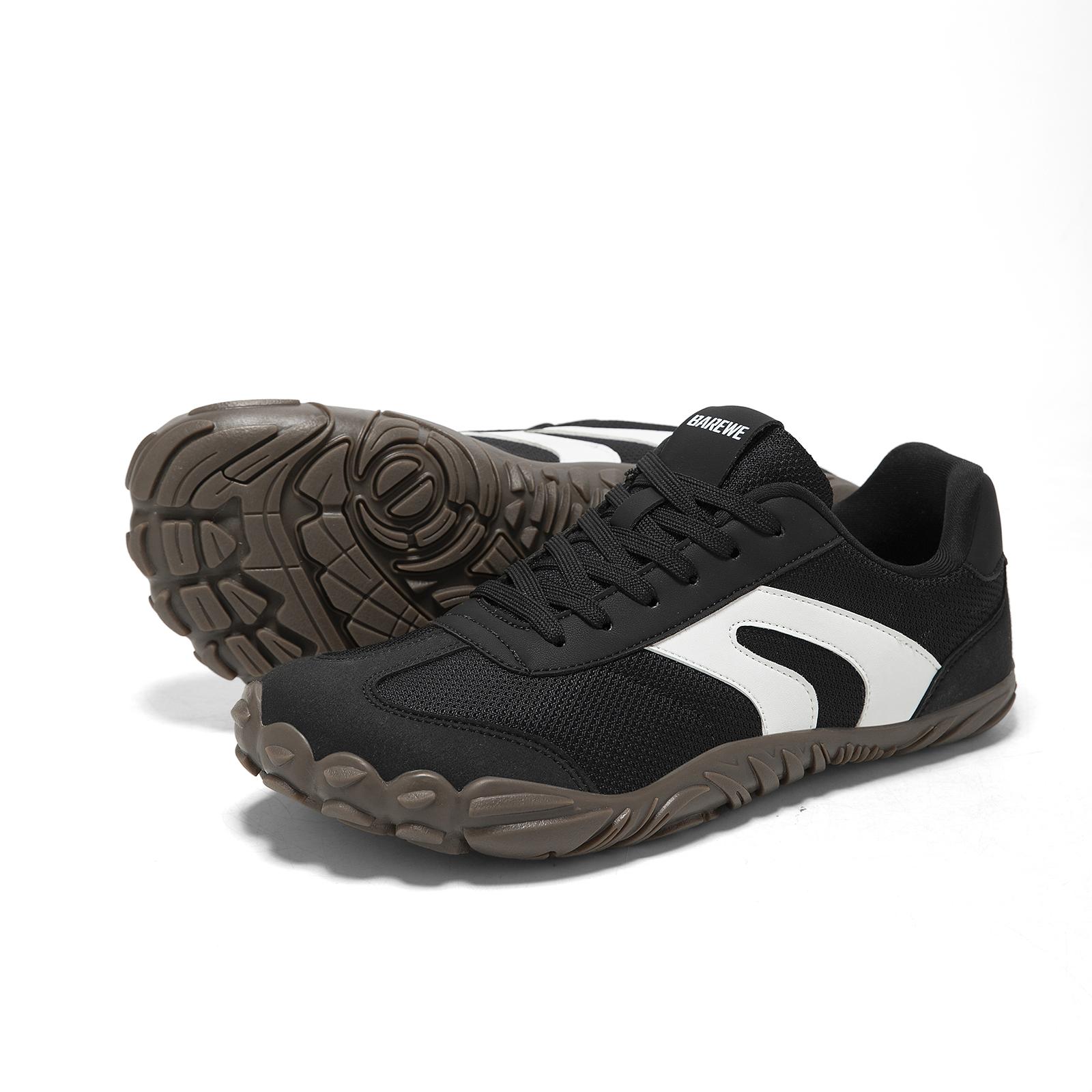 Barewe Women's Minimalist Barefoot Sports Shoes, Anti-Slip Wide Fit, Lightweight Multi-Functional Training Shoes, Casual All-Season Footwear