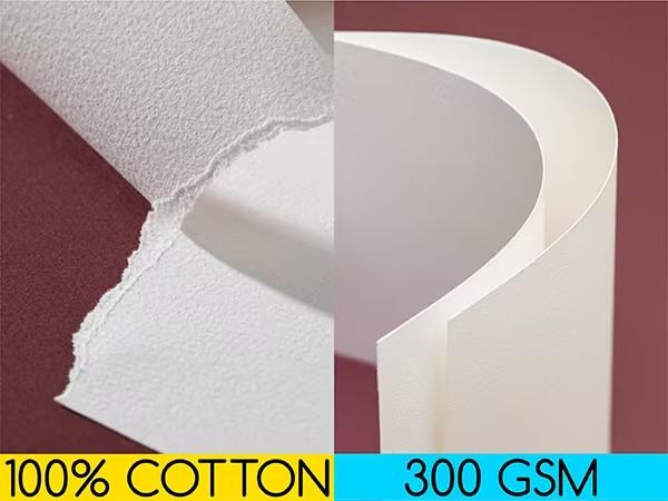 MEEDEN Art Watercolor Paper Block, 100% Cotton Watercolor Paper Pad of 20 Sheets, Cold Press, Hot Press, Rough, 5x7", 12x9", or 10x7", Christmas, Gift MEEDEN Art Watercolor Paper Block, 100% Cotton Watercolor Paper Pad of 20 Sheets, Cold Press, Hot Press, Rough, 5x7", 12x9", or 10x7", Christmas, Gift