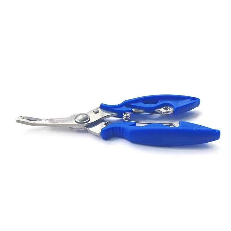 Multifunctional micro-object Luya clamp fish controller stainless steel fishing line opening steel ring fishing pliers scissors hook picker,fishing stuff summervibes,  fishing line nippers