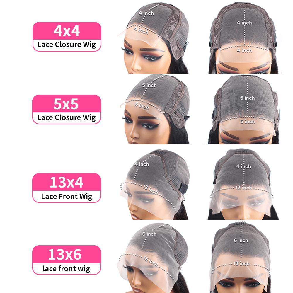 Bling Hair 6x4 5x5 HD Lace Easy Wear Straight Glueless Human Hair Wigs Pre Plucked Pre Cut Lace Closure Wigs for Beginners 180% Density Body Wave Lace Closure Wigs for Black Women #TikTokShopBlackFriday