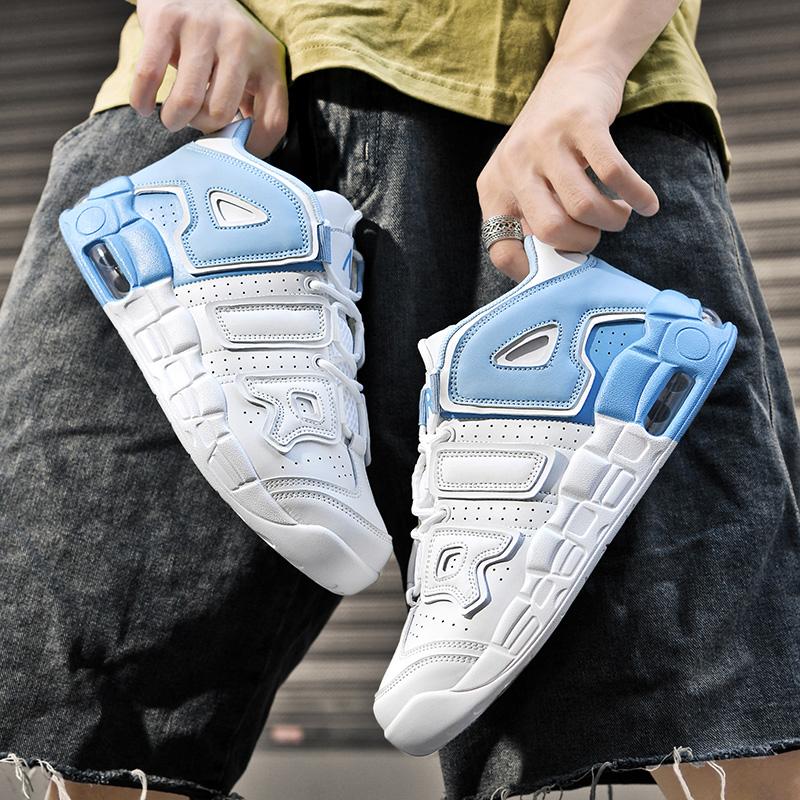 Unisex Fashion Casual Sports Shoes, Stylish Basketball Shoes, Shock Absorption Comfortable Shoes, Sizes 36-47, Men and Women