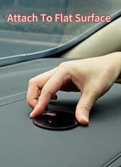 LISEN  Retractable Car Phone Mount Vacuum Magnetic Phone Holder, 360° Adjustable for MagSafe Car Holder Foldable Suction Phone Mount for Car, for Garmin GPS/Mirror/Smooth Surface, for iPhone 16 Pro Max 15