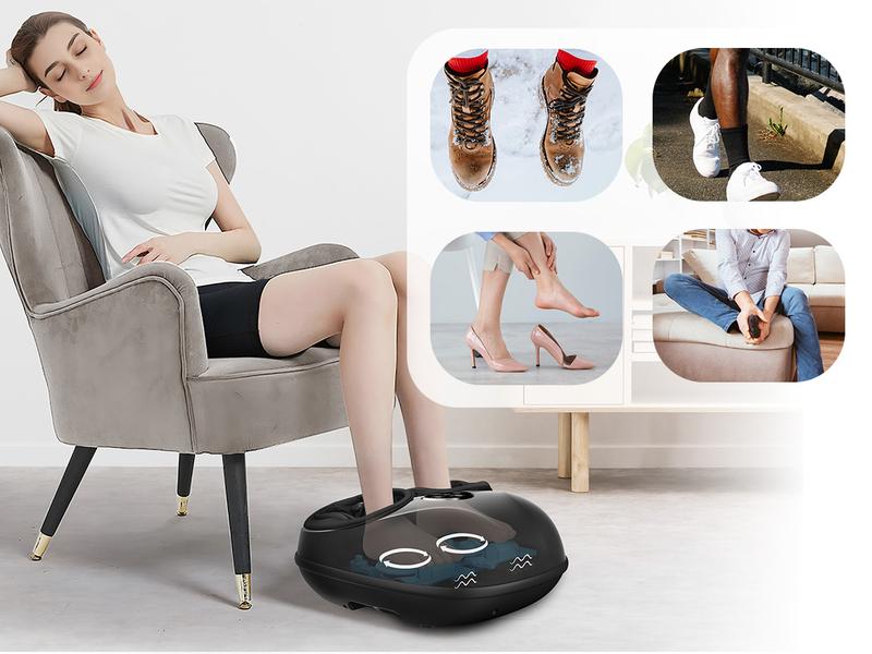 COMFIER 2025 Upgraded Shiatsu Foot Massager Machine with Remote, Deep Kneading Feet Massager with Heat, Relax for Home Office Handy Relaxing Gift COMFIER 2025 Upgraded Shiatsu Foot Massager Machine with Remote, Deep Kneading Feet Massager with Heat, Relax for Home Office Handy Relaxing Gift