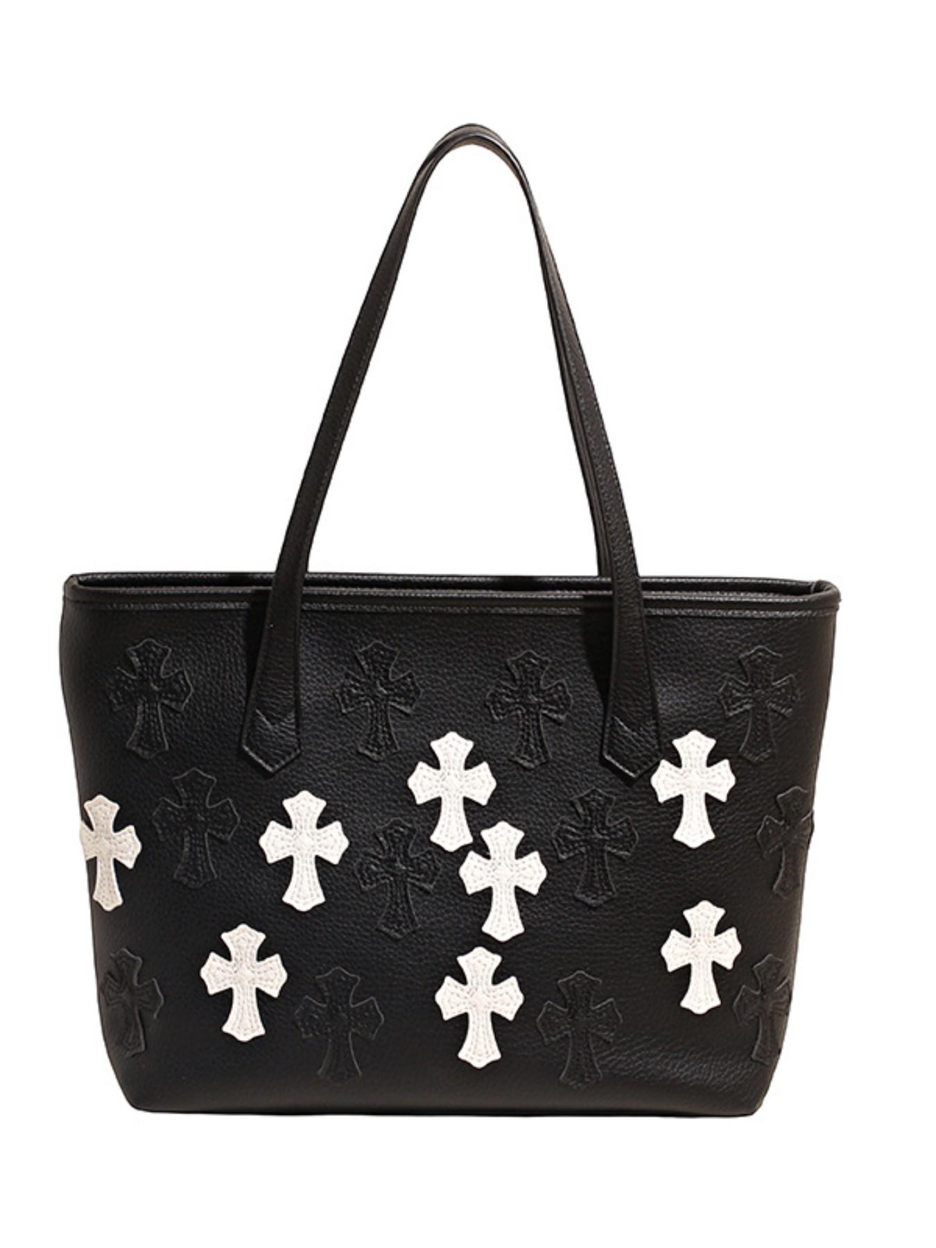 New Fashion Trendy Large Capacity Tote Bag, Casual Crossbody Shoulder Handbag, Women's Underarm Bag, Stylish and Practical