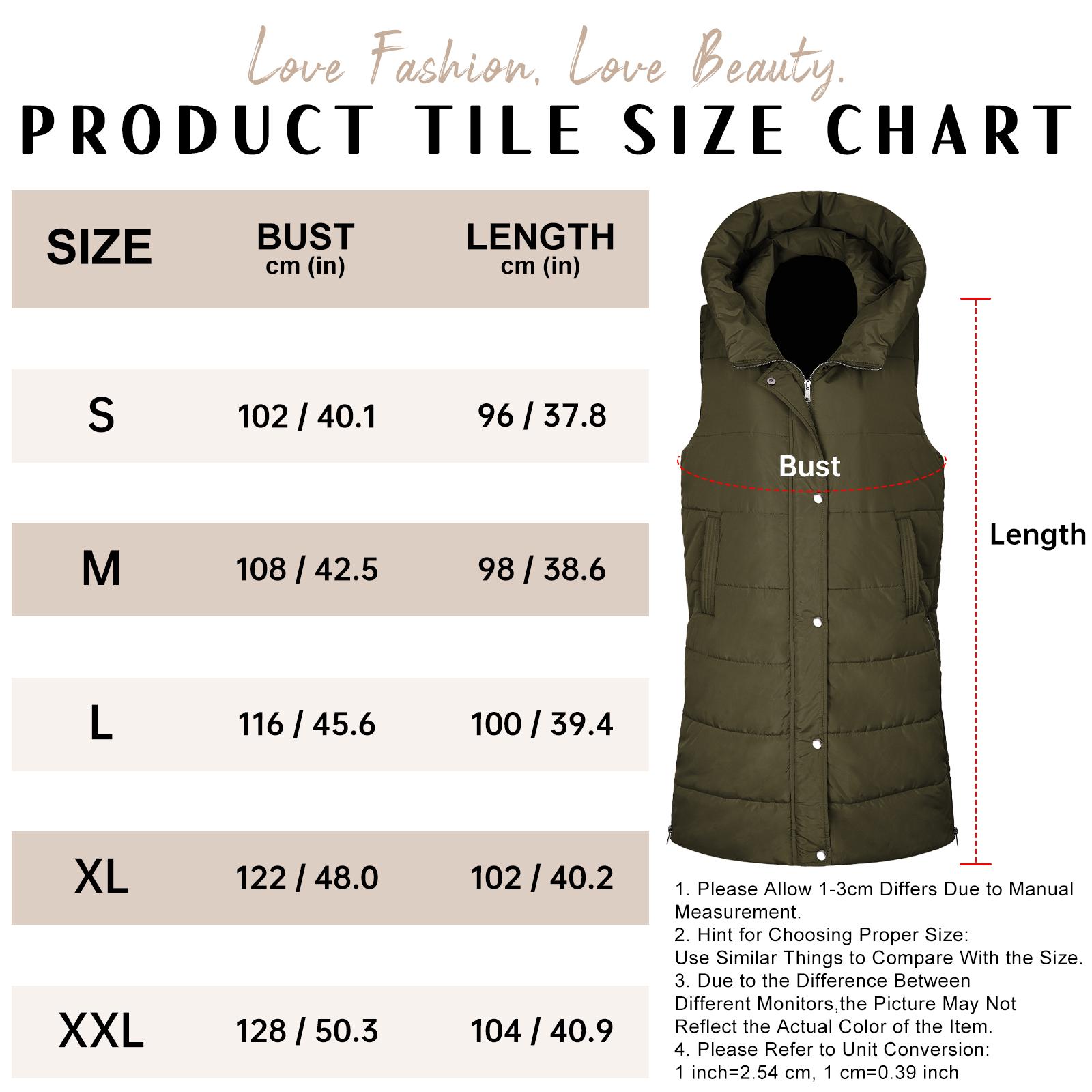 HEEKPEK Womens Puffer Vest Winter Hooded Sleeveless Zip Up Long Puffy Jacket Warm Thick Quilted Coats with Pockets Casual Basic #outdoorfun