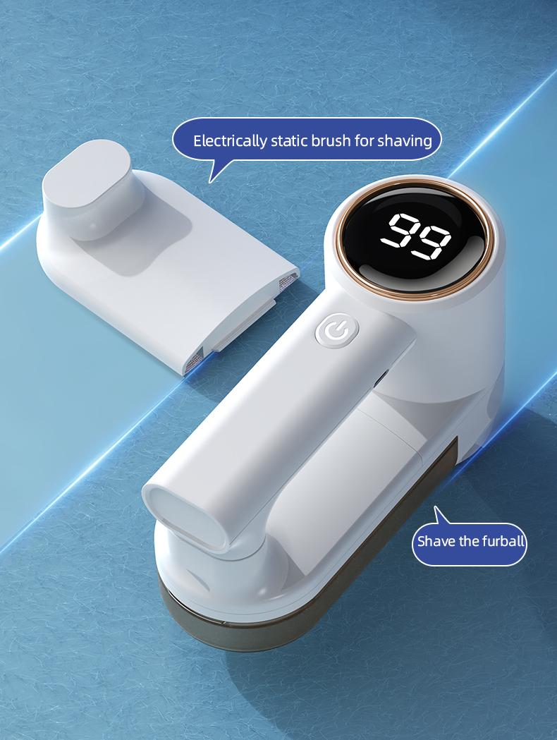 2026 Upgraded Electric Fabric Lint Remover for Clothes - Eliminates Static - Efficient and Convenient Fabric Shaver, Portable USB Rechargeable, Suitable for Sweatshirts, Blankets, Curtains, Carpets, Furniture, and Bedding