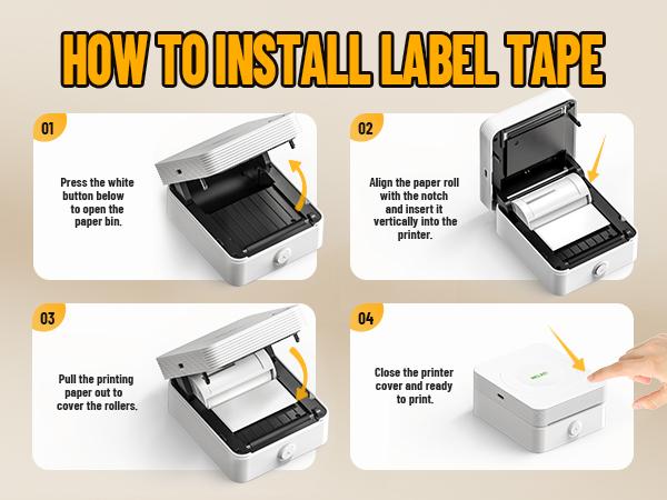 Mini Sticker Printer-2 Inch Bluetooth Thermal Pocket Printer,Inkless Portable Printer for School Notes,Photos, Memos,Lists,Gifts,Journals Mini Sticker Printer-2 Inch Bluetooth Thermal Pocket Printer,Inkless Portable Printer for School Notes,Photos, Memos,Lists,Gifts,Journals