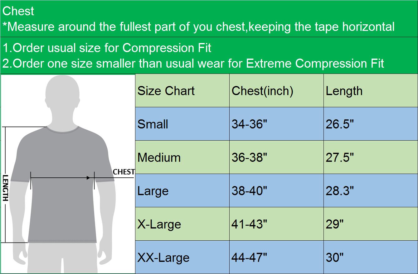 NELEUS Men's Compression Baselayer Athletic Workout T Shirts Activewear Athleisure Street Fit SpringStatements