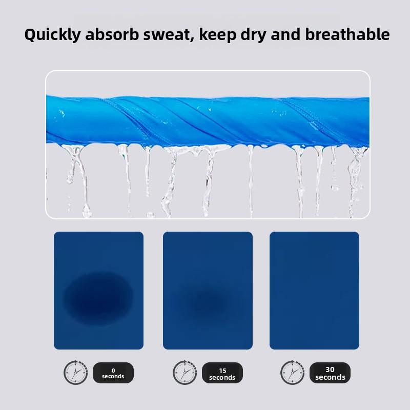 Double-sided velvet quick-drying sports towel sweat-absorbing beach towel made of microfiber