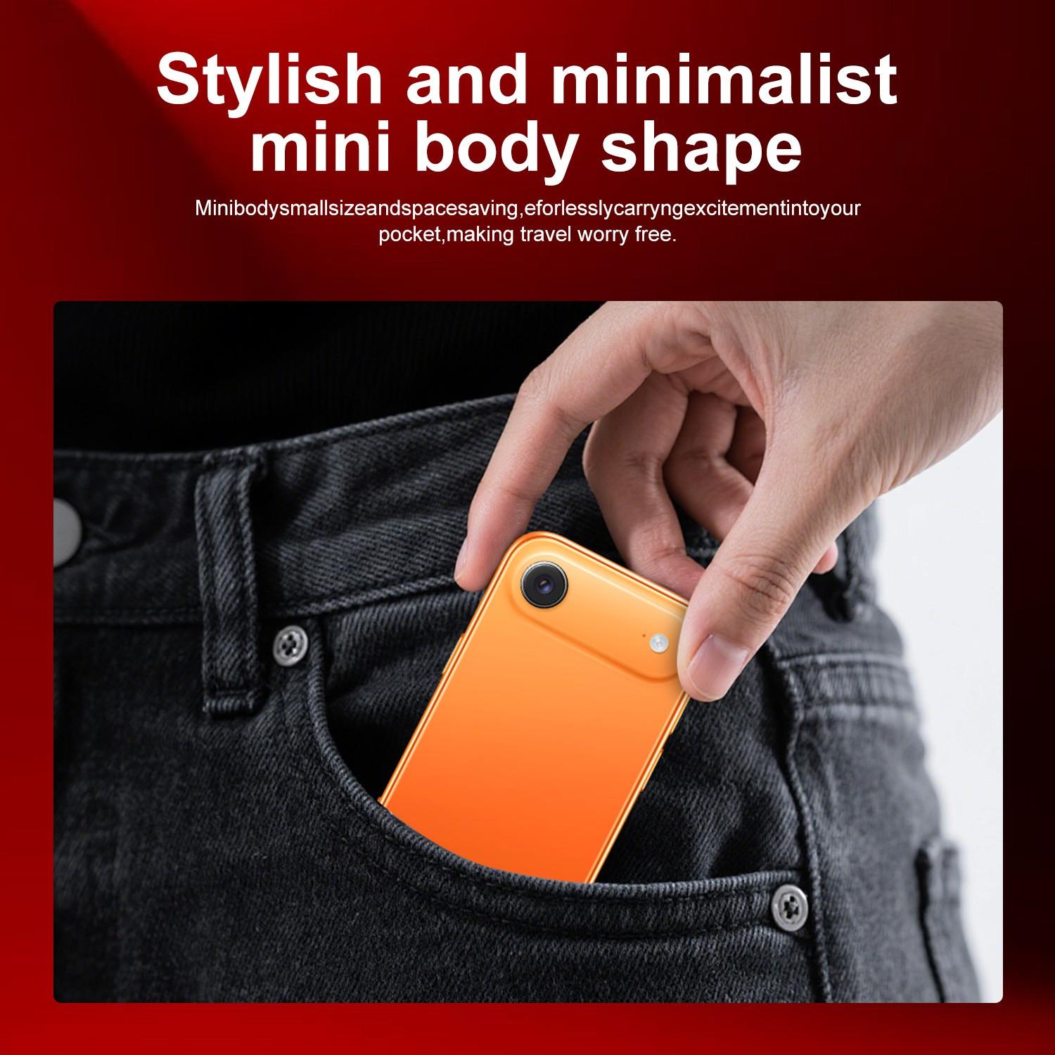 U17 Pro Mini Phone 2gb RAM 16GB Storage, Android 10.0 Quad Core Cpu, 1750mah Battery, 3.75 Inch Display, Dual Camera, Dual Sim