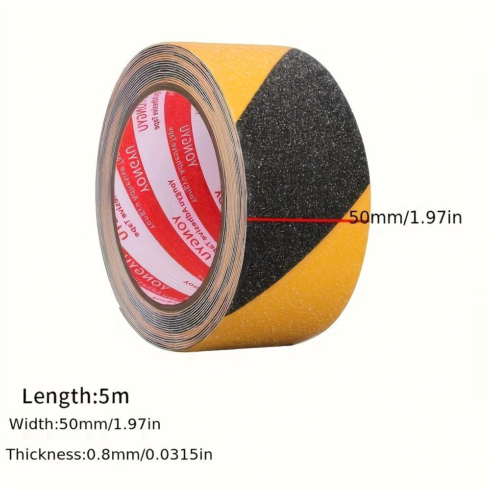 5 Meter Long Anti-Slip Tape, Thick Adhesive Warning Effect, Ideal for Public Walkways, Stairs, Bathrooms, Kitchens, Beaches, Camps