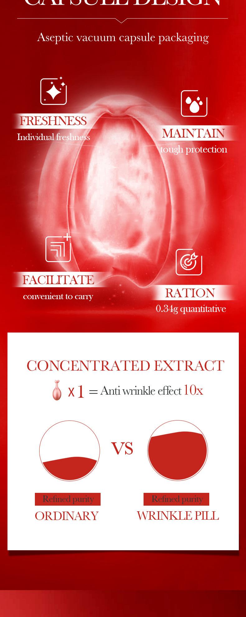 SADOER Anti-Wrinkle Pill,Benefits for Beautiful Skin,Beauty Tool,Firmness/Lifting/ Anti-wrinkle/Smoothing/Skin Beauty   Moisturizers Skincare