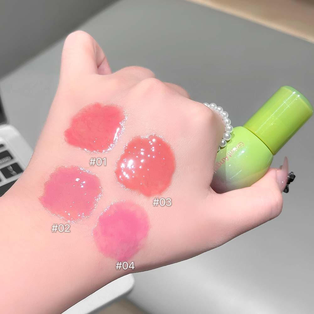 4-Pack Clear Lip Gloss Set, Hydrating Formula, Long-Lasting Moisture, Perfect for All Skin Types, Ideal for Daily Use