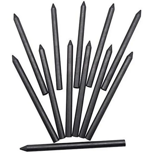 Graphite 2B Mechanical Pencil Lead, 5.6x86mm, 12-Piece Pack for Office Stationery Writing Supplies