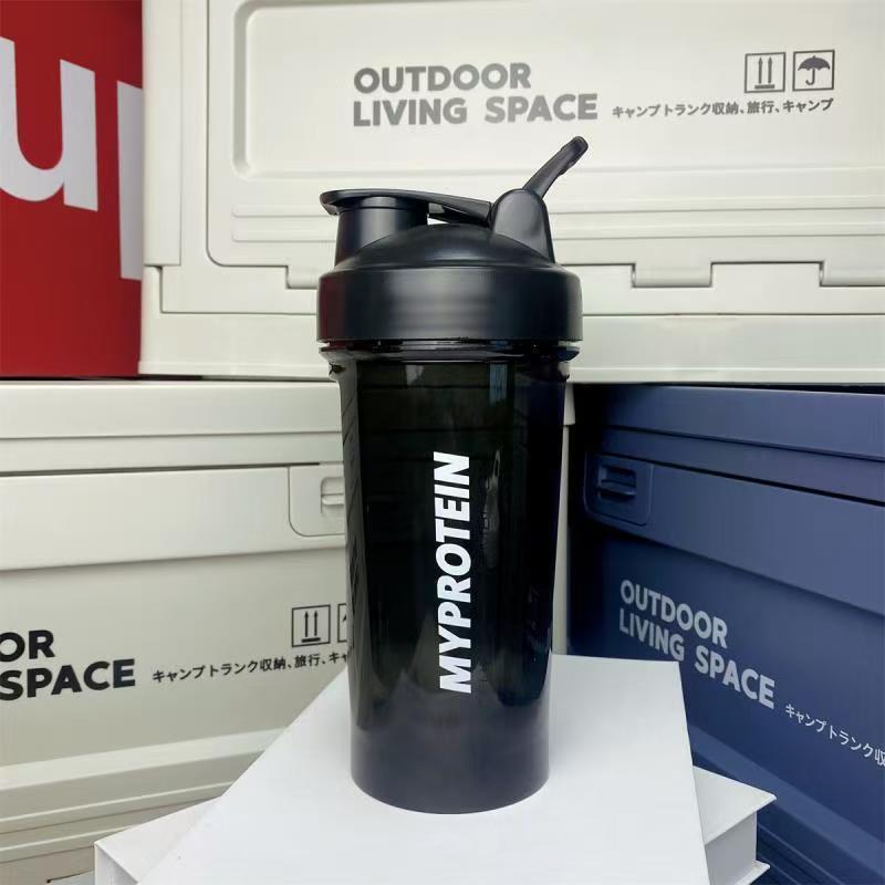 600ML High-Value Protein Powder Cup, Stylish Fitness Shaker Bottle, Includes 304 Stainless Steel Stirring Ball, Perfect for Gym & Home Use, Portable Sports Bottle, Sports Water Bottle#GLOBAL PICKS