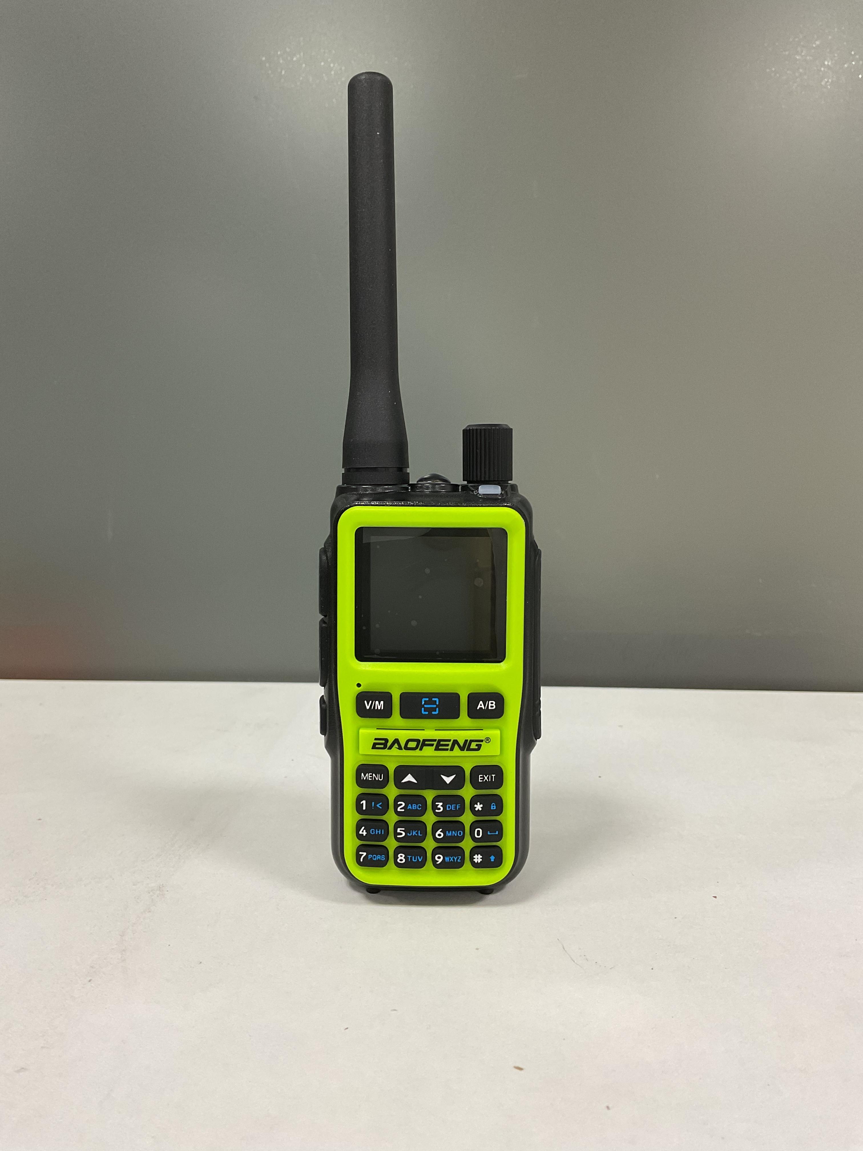 BAOFENG UV-5R Mini 2025 New Outdoor Walkie-Talkie for Mountain Climbing 5W Output Power APP Programming Type-C Charging Dual PTT Dual Band 999CH-Channels Rechargeable Walkie Talkie