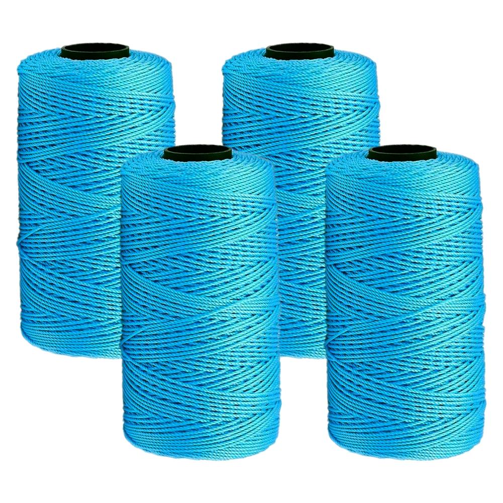 4-Pack Knitting Yarn Set, Durable Hook Car Seat Cushion, Slippers, Hat, Handmade Woolen Thread Kit, Multi-Purpose DIY Craft Supplies