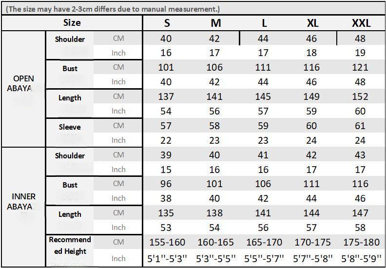 Elegant Chiffon Diamond Tassels Abaya Four - piece Set (NCS001) SpringStatements