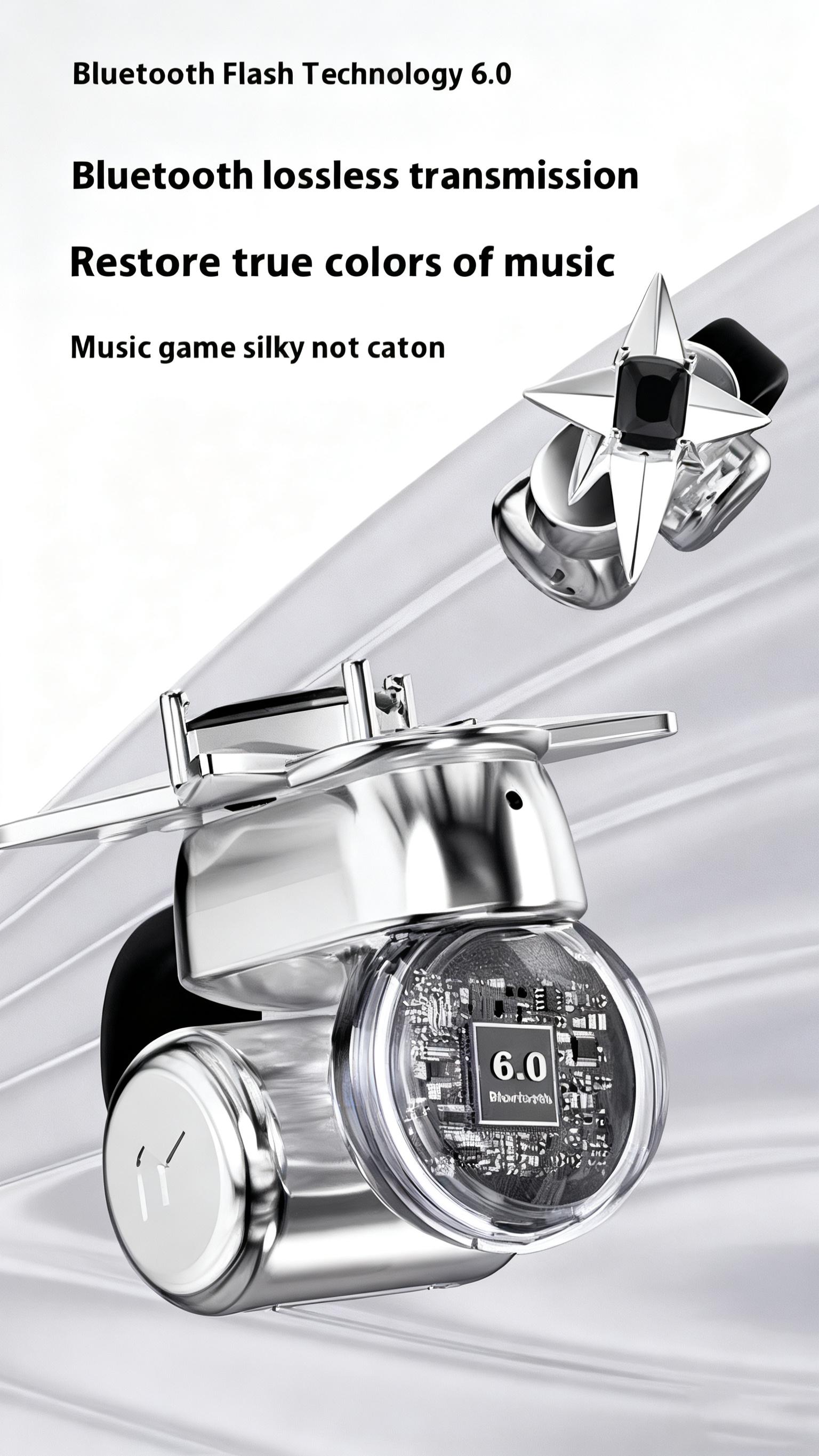 ERDU Air Note Wireless Earbuds with Interchangeable Ear Clips