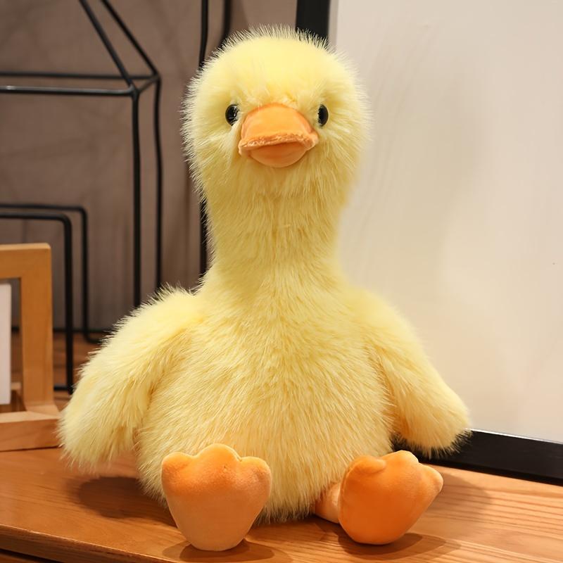 Duck Plush Toys Duck Dolls Cute Duck Plushies Adorable Stuffed Animal Plush Toys Yellow White Black Stuffed Animal Soft Kawaii Plushies Perfect For Kids Birthday Valentine's Day Gifts Thanksgiving Day Mother’s Day Gift Room Decor