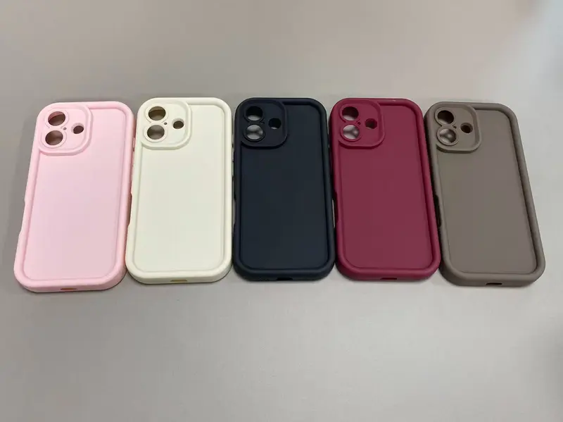 Silicone TPU Shockproof Phone Case for iPhone 16 Pro Max and More with ...