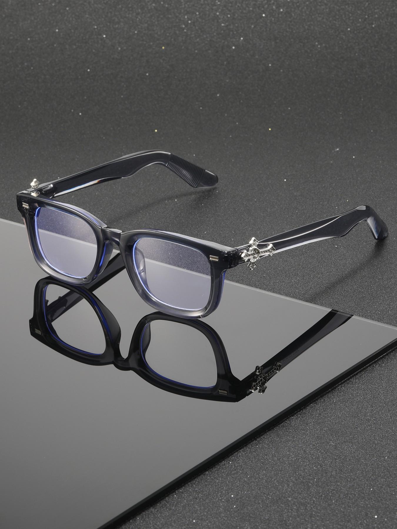 Classic Flat Light Glasses, High Quality Eyeglasses, Elegant Unisex High Intelligence Style, Trendy Casual Frames, Perfect for Work and Daily Use, Durable Streetwear Fashion