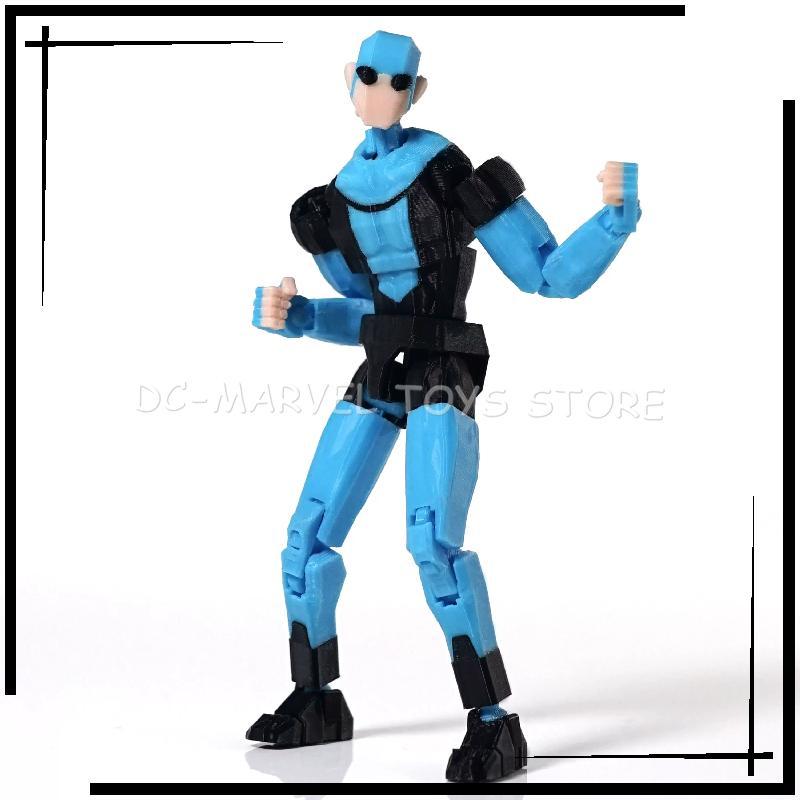 New In Stock 3d Printed Invincible Boy Stripe Mark Light Blue Mark Dummy13 T13 Multi-Jointed Shapeshift Action Figure Toys