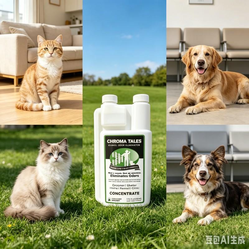 Dog Kennel Cleaner Air Freshener Odor Eliminator, Effective Dog House Cleaning Solution, Long-Lasting Scented Deodorizer for Pets, Odor Destroyer