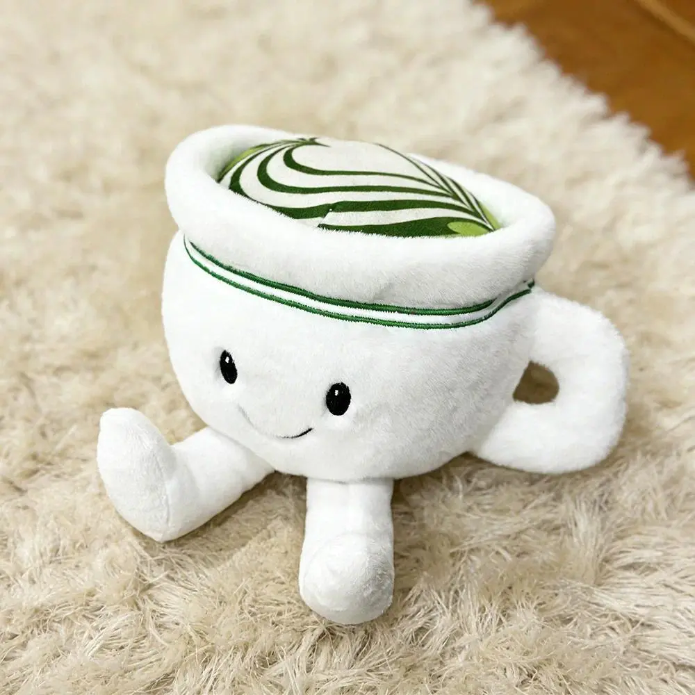 HOT New 12cm Matcha Plush Toys Cute Soft Stuffed Cartoon Pillow Anime Dolls For Kid Birthday Christmas Gift
