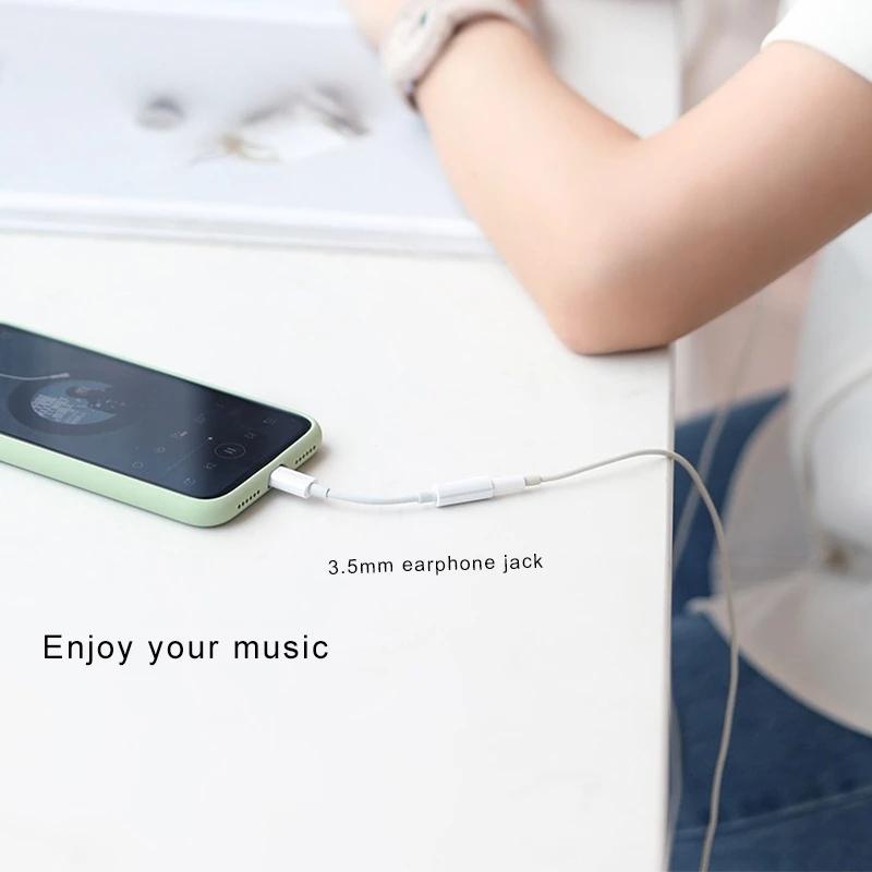3.5mm AUX Audio Adapter for iPhone (11, 12, 12 Mini, 13, 14 PM, SE 2020, XS, XR, X, 8, 7) – iOS Lighting to Jack Audio Cable