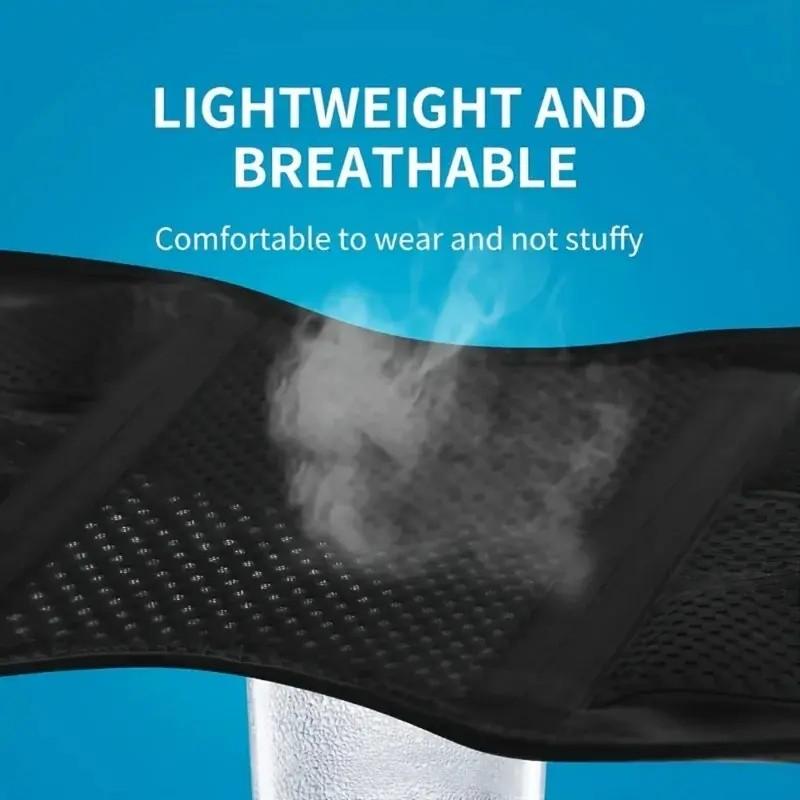 Large Size Knee Compression Support Brace, Breathable Adjustable Side Stabilizer, Unisex Comfortable Flexible Leg Supporter