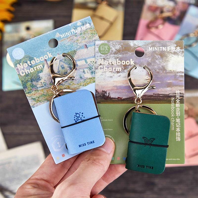 2-Pack PU Soft Leather Stylish Keychains, Mini Portable Hanging Set, Creative Personalized Accessories, Practical Gift Items