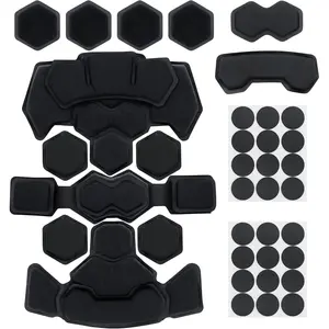Internal Memory Foam Tactical Airsoft Helmet Pads Protective Cushion Buffer Pad Liner System Accessories for Fast MT MICH IBH AF ACH Helmet